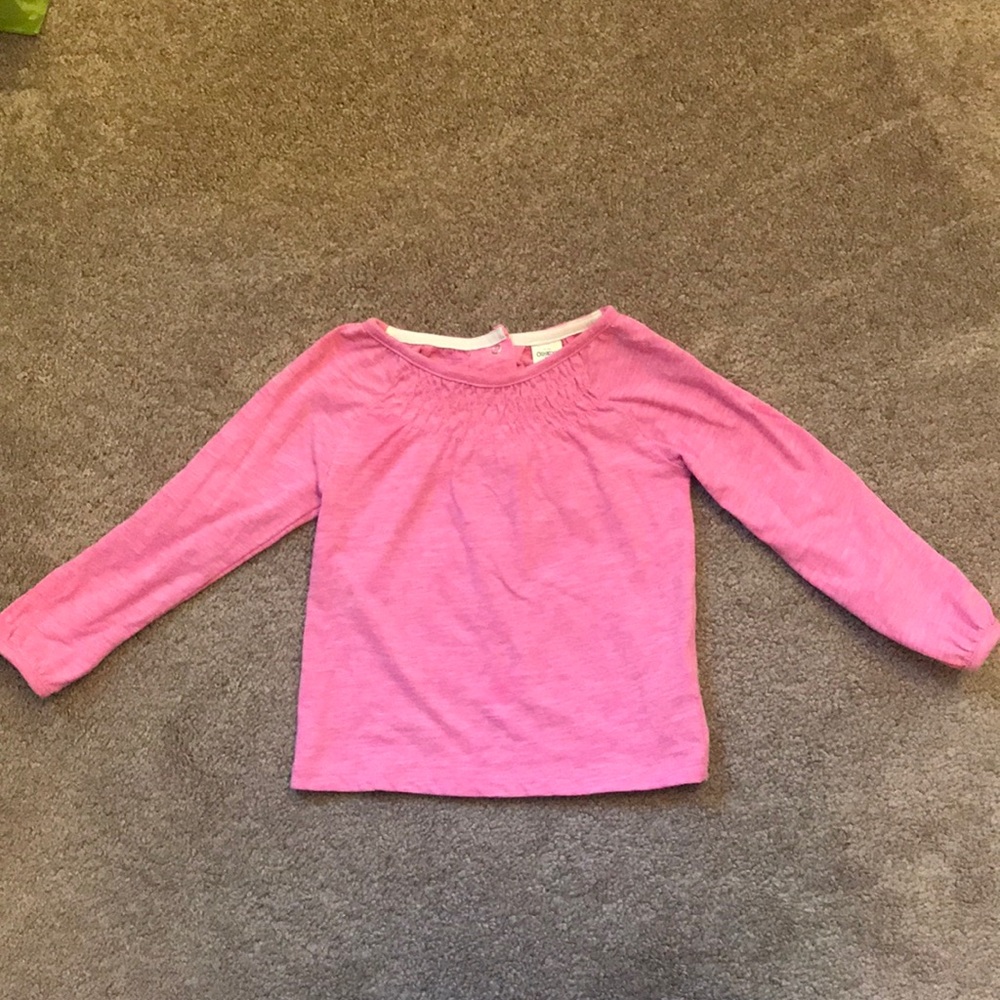 OshKosh 2T pink long sleeve cotton shirt